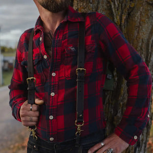 Leather Suspenders