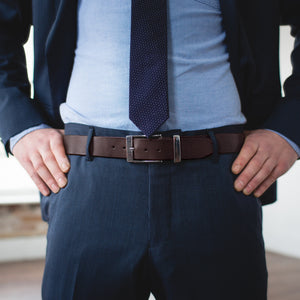 Men's Formal Leather Belt Style