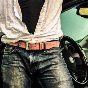 Tan Leather Belt
