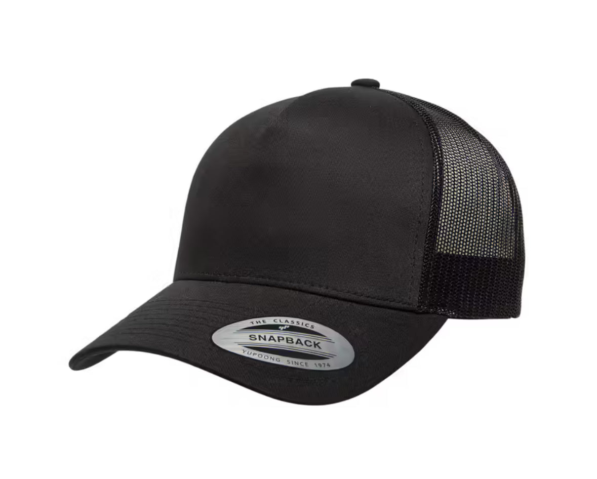 Custom Logo Leather Patch Trucker Hat