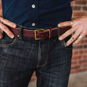 Casual_LTE_Burgundy_Leather_Belt