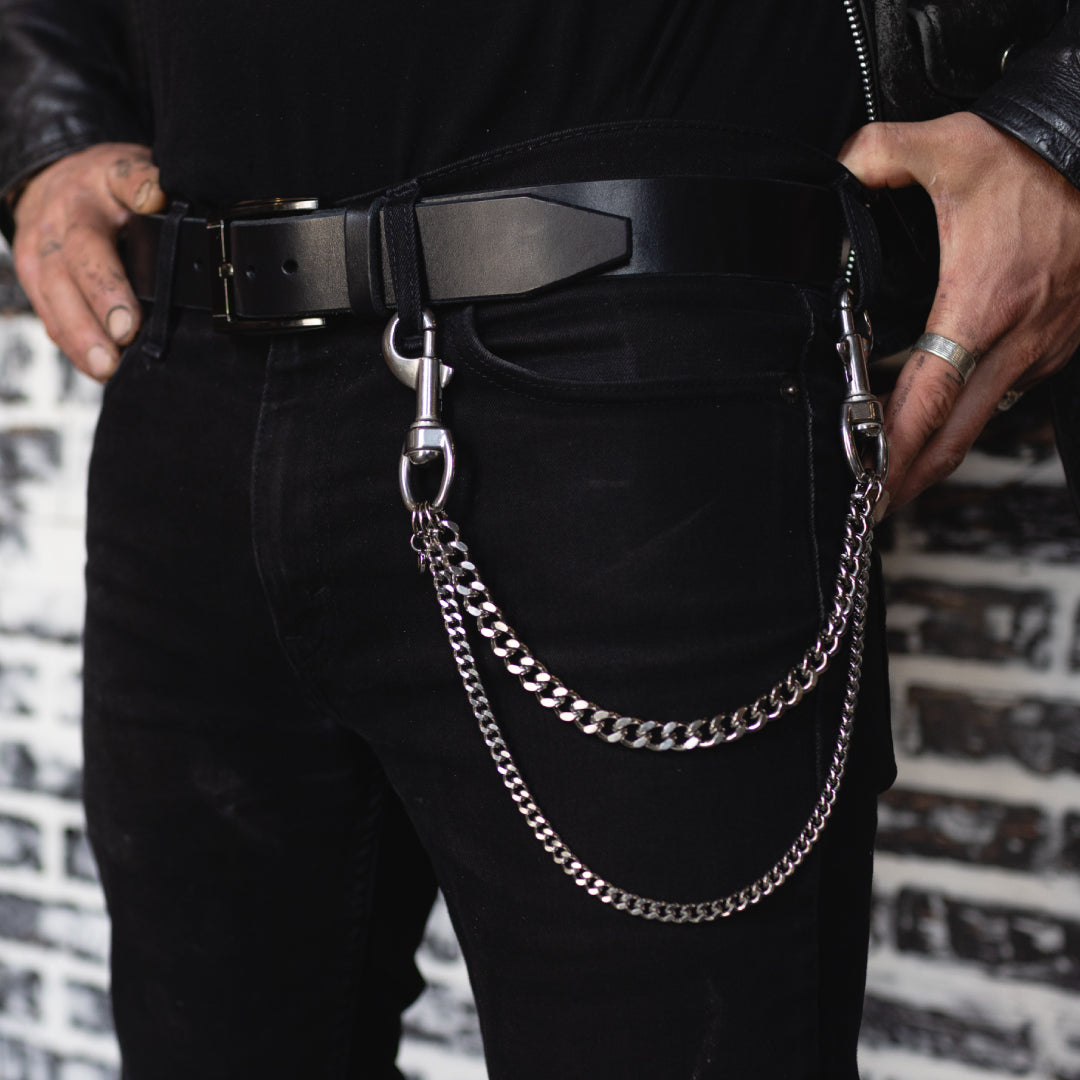 Double Steel Chain Clip