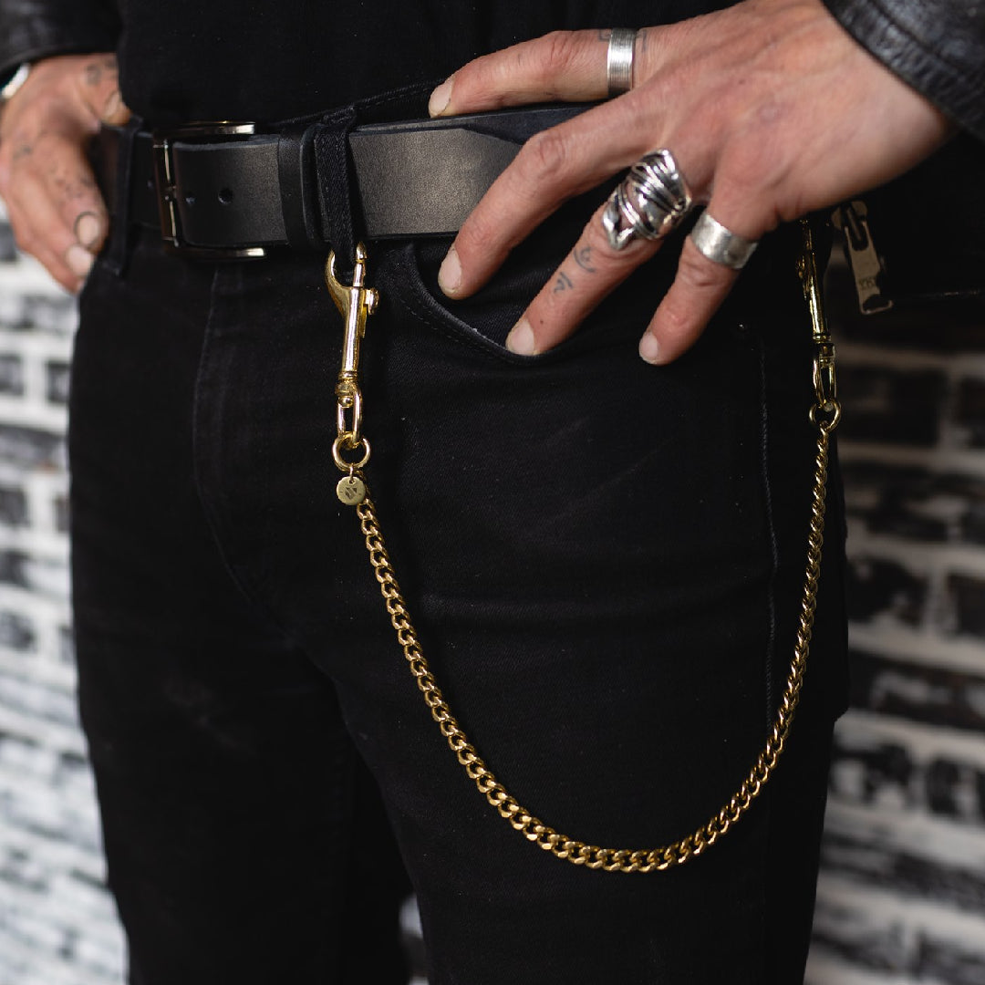 IN GOLD WE TRUST PARIS: SSENSE Exclusive Gold & Silver Crystal Pants  Keychain | SSENSE