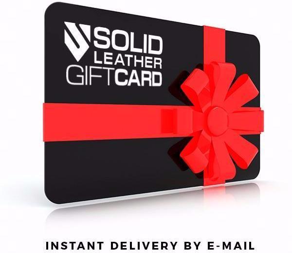 Solid Leather Gift Card